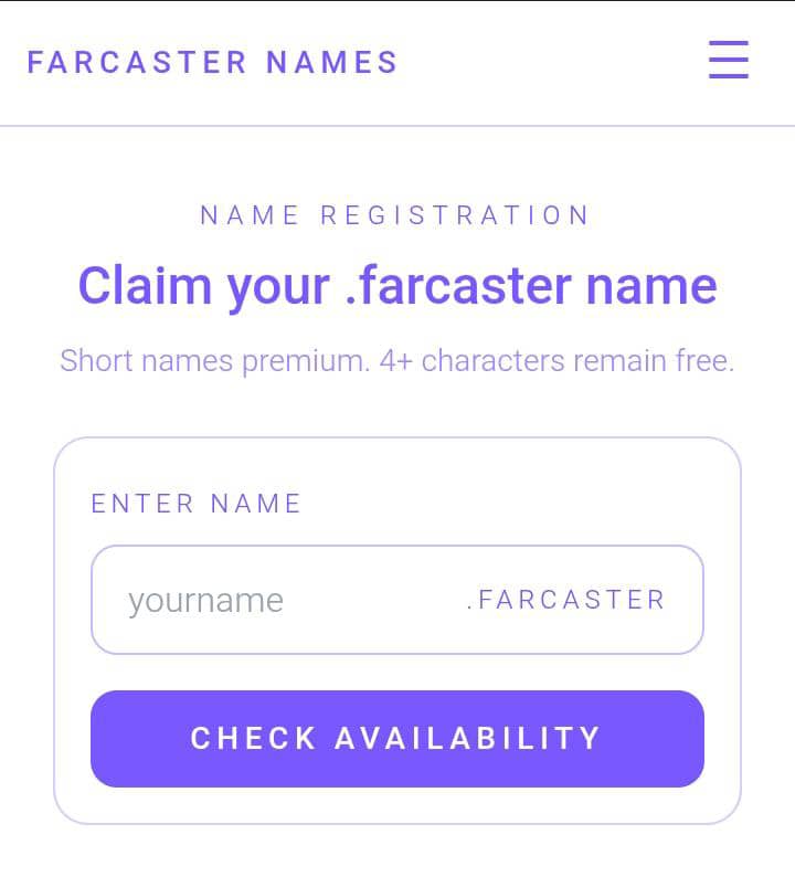Whezyboy's tweet image. Claim your .farcaster Name

A new farcaster domain service was recently launched.

You can register your farcaster name for free (+4 letters) here👇🏻

Link: farcaster.xyz/whezy/0xb0238e…

Note: This isn't the official Farcaster name system

#Farcaster #Airdrop #DomainName