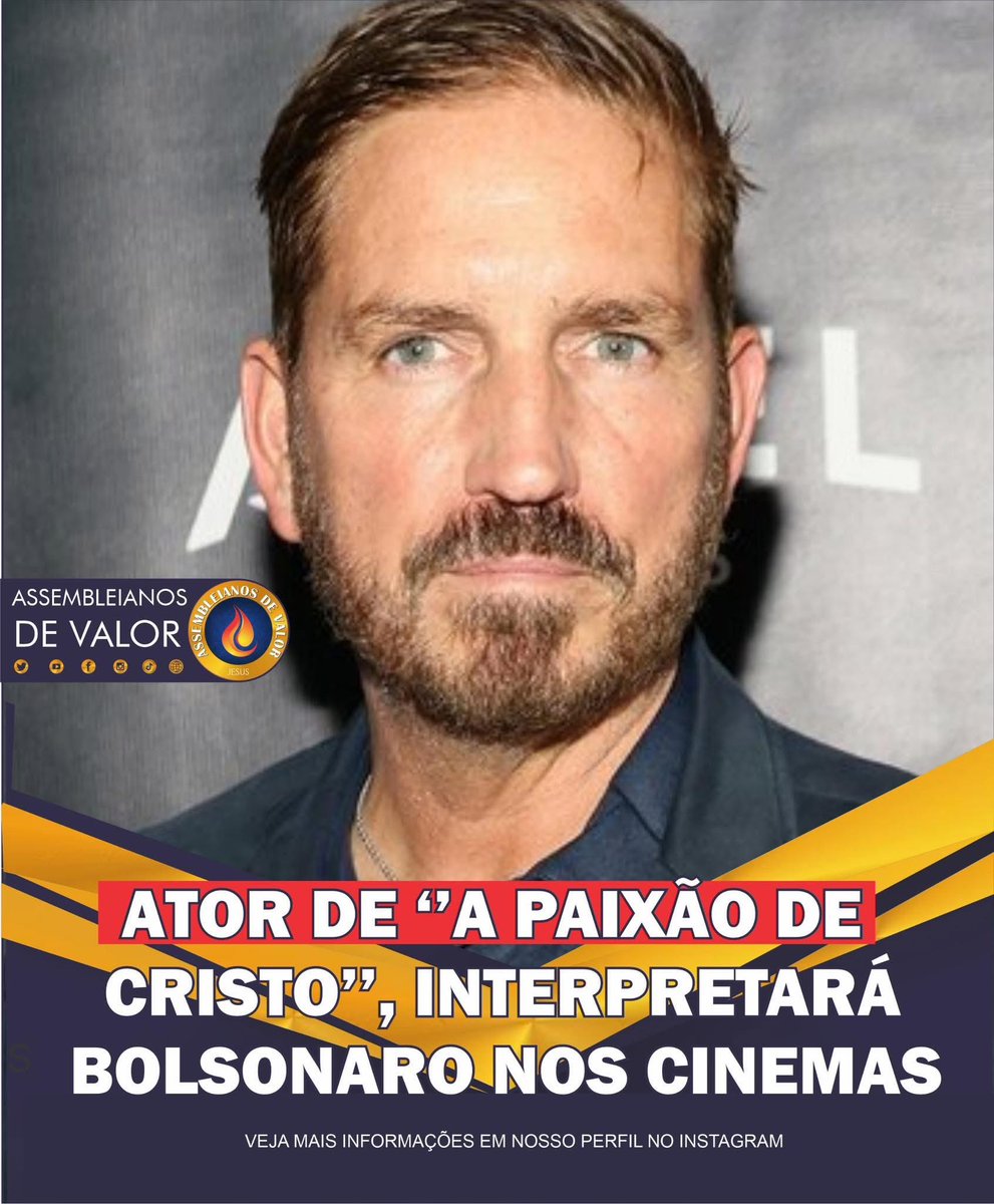 O ator norte-americano Jim Caviezel, conhecido mundialmente por interpretar Jesus no filme A Paixão de Cristo (2004), foi escalado para viver o ex-presidente Jair Bolsonaro (PL) no longa-metragem Dark Horse, que no Brasil terá o título O Azarão. O filme será rodado em inglês, com
