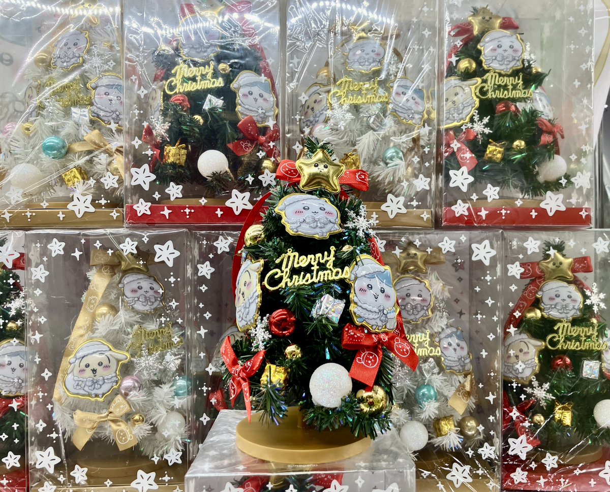 🎄二階プライズ情報🎄 ちいかわ よりちいかわクリスマスツリー入荷致し
