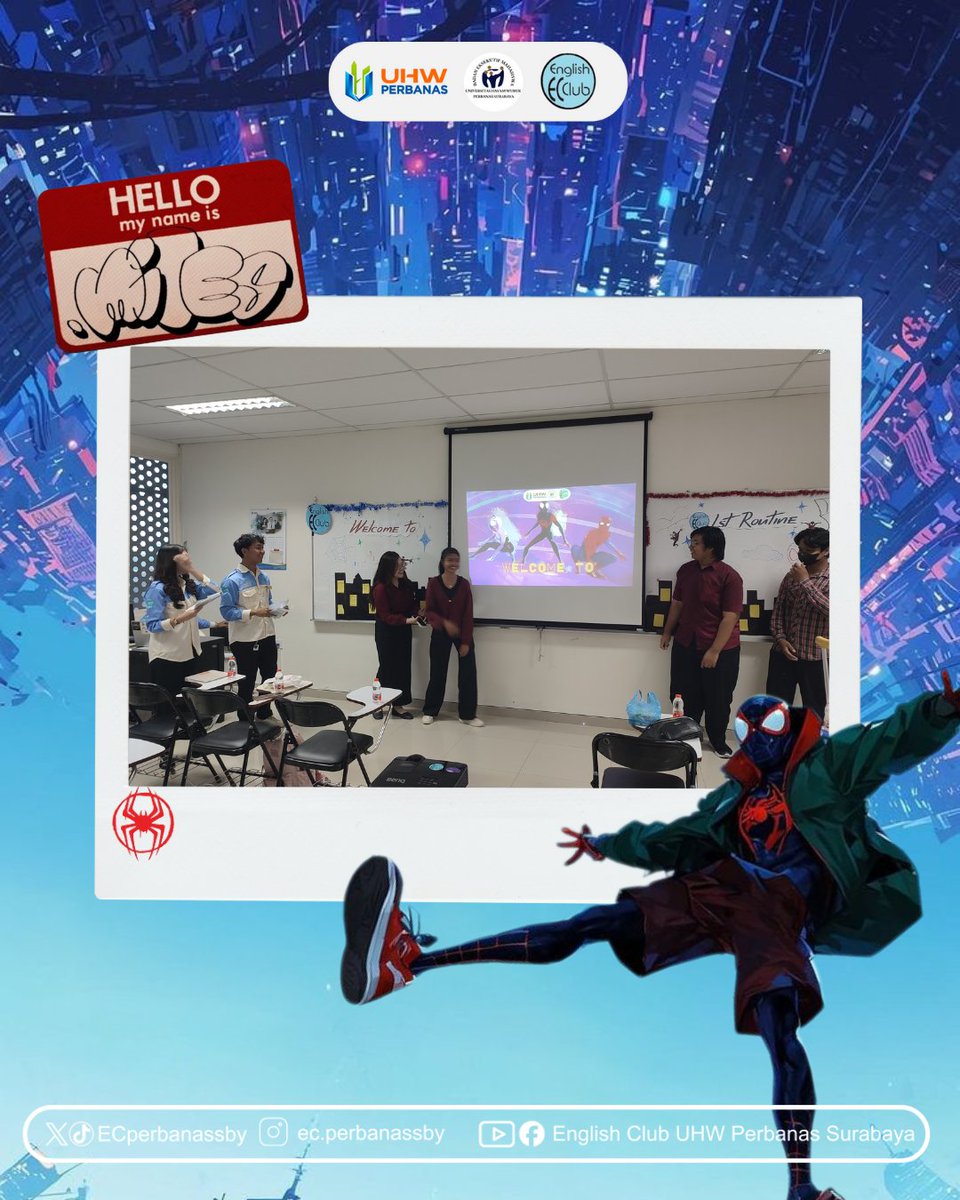 ECperbanasby's tweet photo. 🕸️ LIVE REPORT 1ST ROUTINE 🕸️

How was today’s routine, guys?
Today was an amazing first routine! We learned many new insights about English Grammar. Thank you for your enthusiasm and participation let’s keep improving together! 🤝🌟

🔊 English Club?
#KeepSayingItInEnglish https://t.co/ADpRz4DKFj