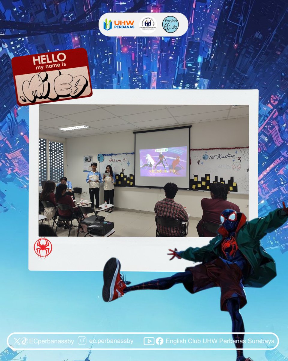 ECperbanasby's tweet photo. 🕸️ LIVE REPORT 1ST ROUTINE 🕸️

How was today’s routine, guys?
Today was an amazing first routine! We learned many new insights about English Grammar. Thank you for your enthusiasm and participation let’s keep improving together! 🤝🌟

🔊 English Club?
#KeepSayingItInEnglish https://t.co/ADpRz4DKFj