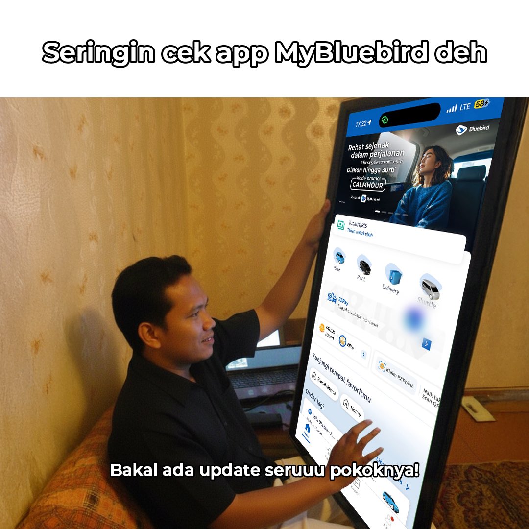 Sebentar lagi bakal ada kotak misterius di MyBluebird, coba tebak yuk!

Buat yang bener aku traktir e-voucher dikit deh~