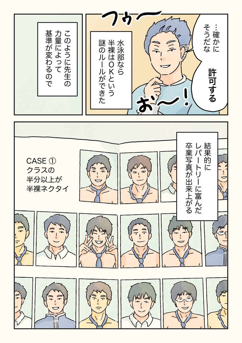 (2/3)
レパートリーに富んだ卒業写真たち。 