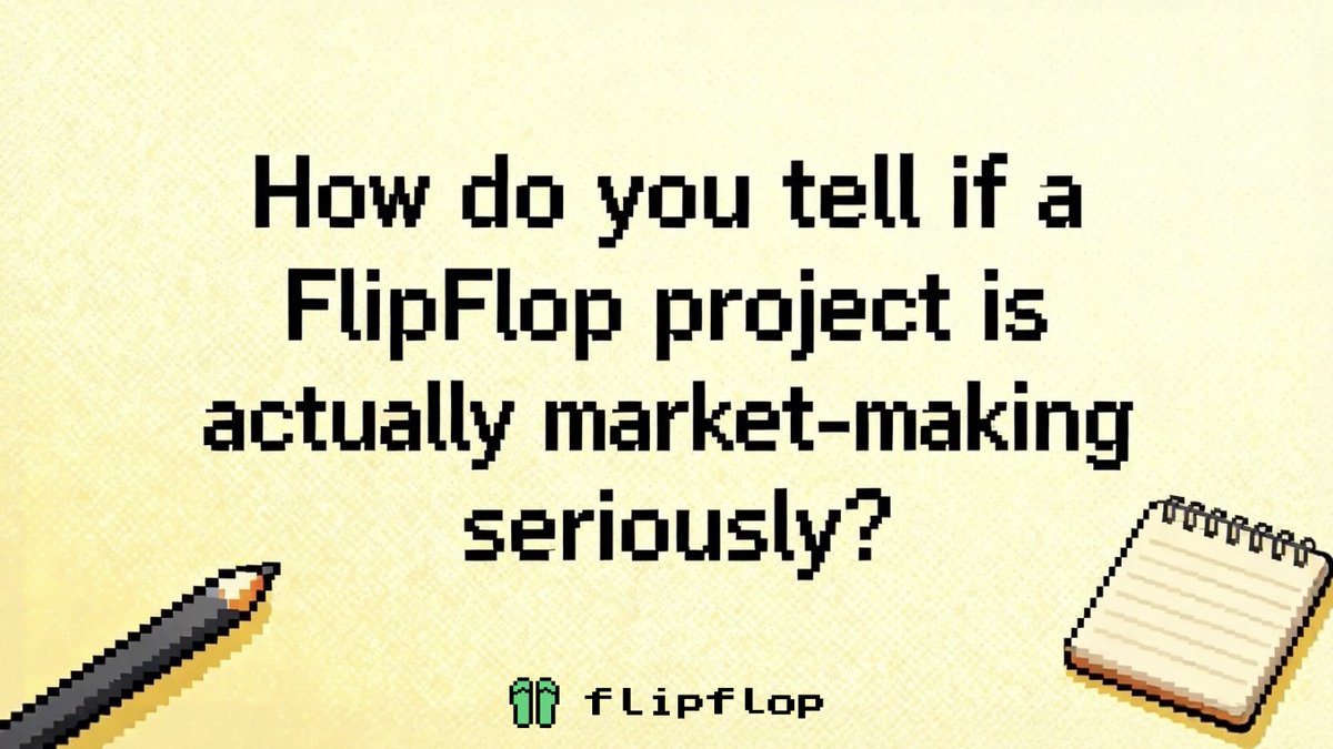 🩴How do you tell if a FlipFlop project is actually market-making seriously?

Simple:
👉 Check the PDA vault activity, not just the SOL balance

A project’s MM funds inside the vault are used for:
1. Buying tokens
2. Selling tokens
3. Adding liquidity
4. Removing liquidity

So