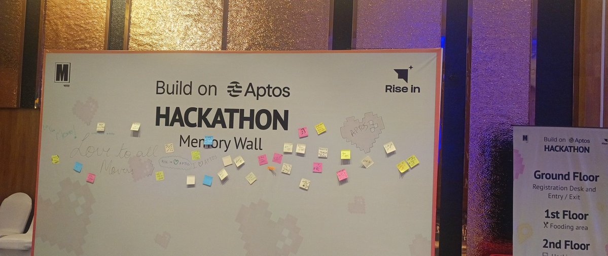 rayan9064's tweet image. This is the reminder I shared on the #BuildOnAptos Memory Wall! Great things are ahead. Forget what&apos;s behind, Keep Moving Forward!!! Huge congrats to everyone who is building something amazing this weekend. Time to ship! 🚀 @Aptos @riseinweb3 #Hackathon #KeepMOVEing