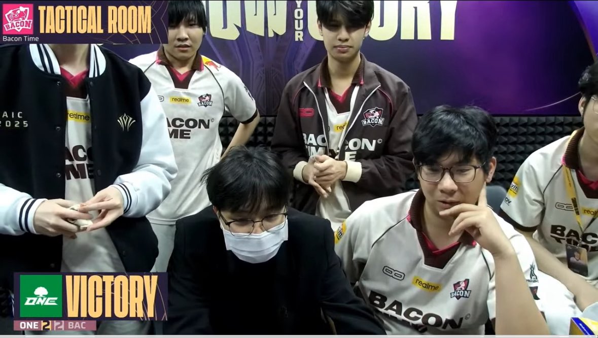 อีกนิดเดียว โดนกบทำพิษ 🥹 เกมหน้าลุยกันใหม่ครับ 

#ทีมBaconTime #AIC2025 #BACdiwa