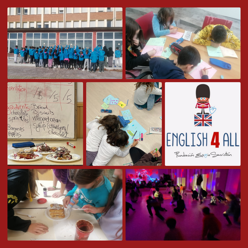 ColeNSVillar's tweet photo. ENGLISH CAMP 5th graders 🇬🇧 
#English4All de @ESFundacion 
Busto de Bureba (Burgos) 🚌
An amazing experience! 🤩

#bilingüescyl #CentrosEducacyl #LanguageImmersion @CFPIdiomas https://t.co/5BSGV9cy0b