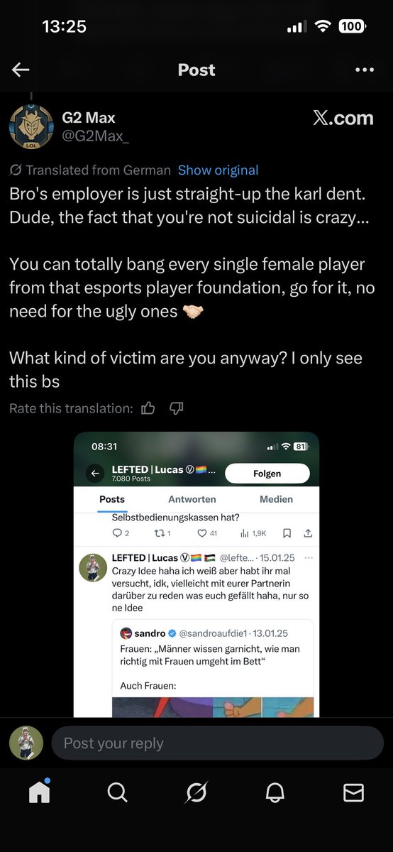 LEFTED | Lucas Ⓥ🏳️‍🌈🇵🇸 tweet media