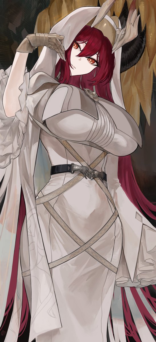 DrawJuice3's tweet image. アスカロンさんマジ凄いコーデ
#アークナイツ