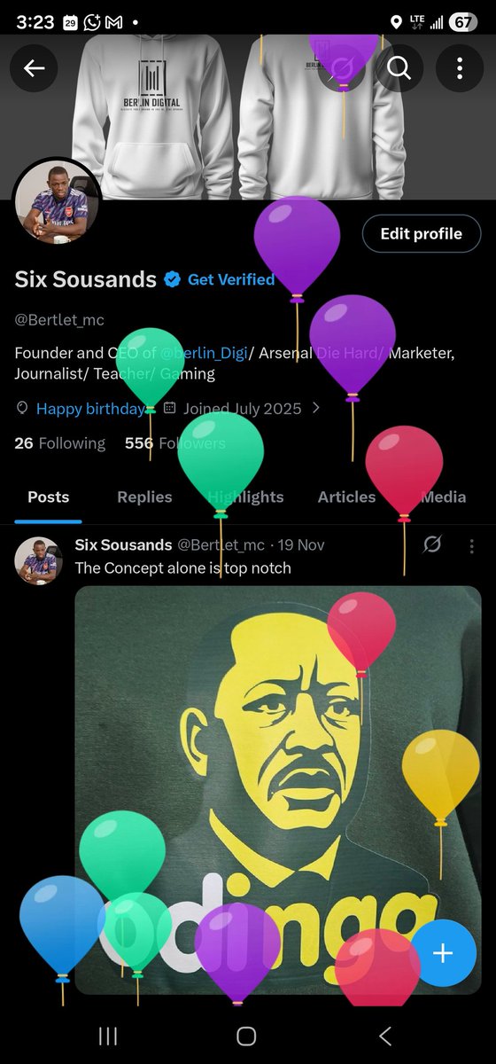 Six Sousands tweet media