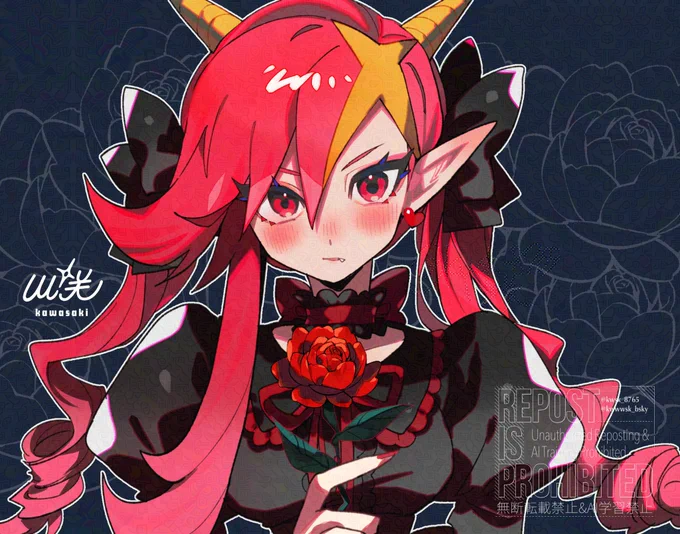 #ブラックチャンネル ゴスロリなアカネちゃん