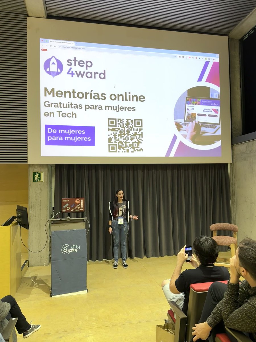 a11y_conf's tweet photo. Els atributs ARIA poden ajudar… o complicar-ho tot. Mia Salazar explica quan usar-los i quan evitar-los per mantenir una experiència realment accessible.

#a11yConf2025 #a11y #a11yConf #accessibilitat https://t.co/Ymb9YKsxhi