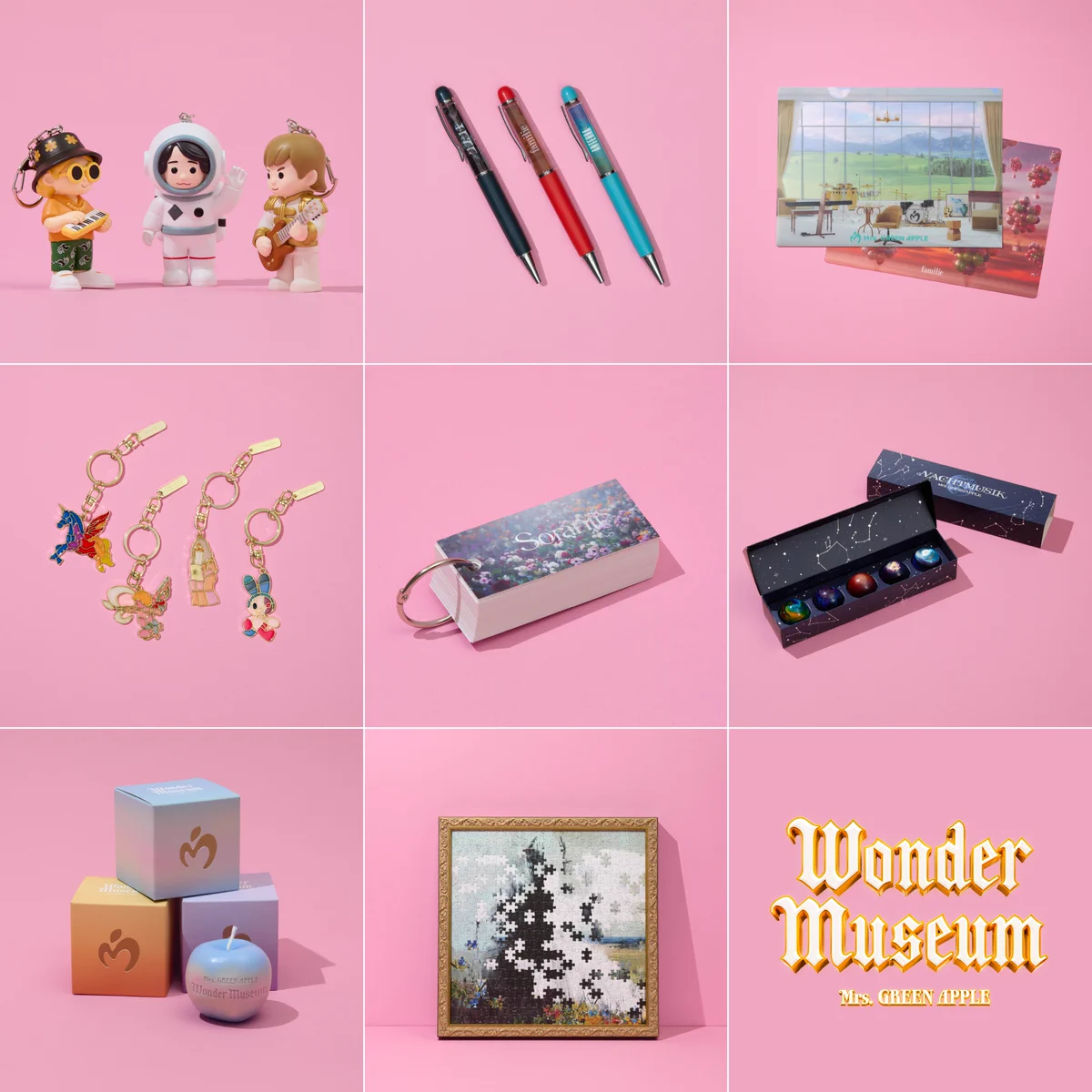 Mrs. GREEN APPLE Wonder Museumグッズ　セット売り G67Bi1nbkAINEXX?format=webp&