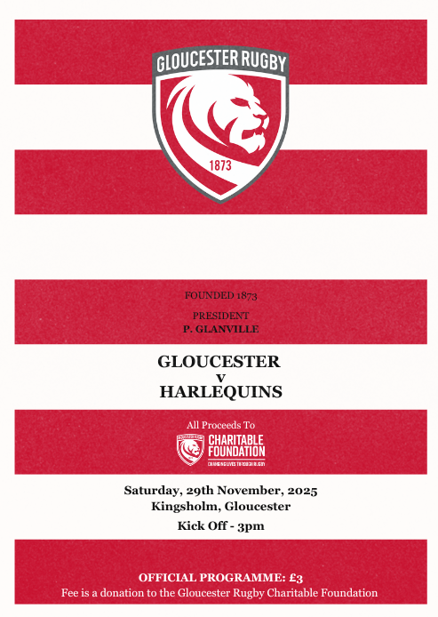 Gloucester Rugby Charitable Foundation tweet media
