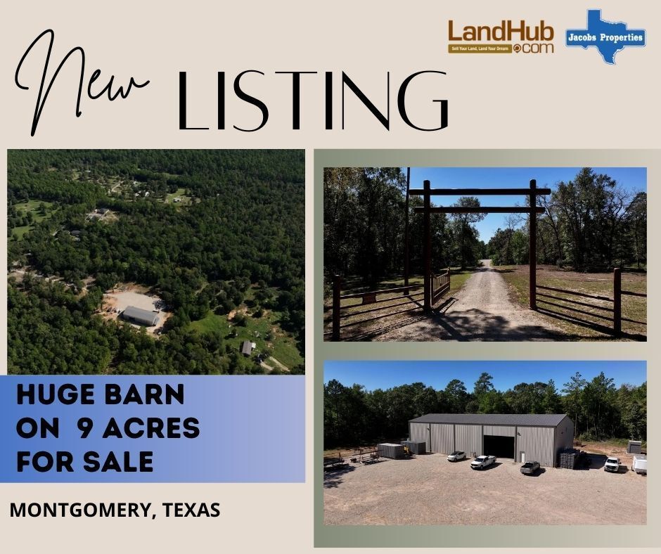 landhub's tweet image. 9 ACRES + HUGE COMMERCIAL SHOP + POND — A RARE FIND! 
Perfect for Your Business, Custom Home, or Both! 

CONTACT AGENT 👉 buff.ly/uhKRHJl 
#acreage #recreationalland #commercialland #shop #barn #landforsale