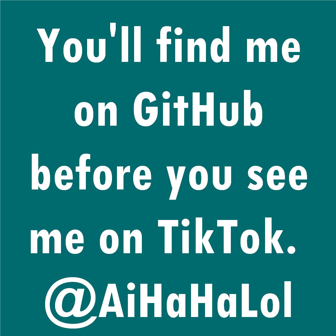 AiHaHaLol's tweet image. “You’ll find me on GitHub before you see me on TikTok.” Same? Drop your dev habitat: GitHub, Stack Overflow, Azure DevOps, or… brave enough to say TikTok? 
Grab free AI infographics for .NET pros: AInDotNet.com

#AiHaHaLol  #programmerproblems  #aimemes  #dotnetcore…