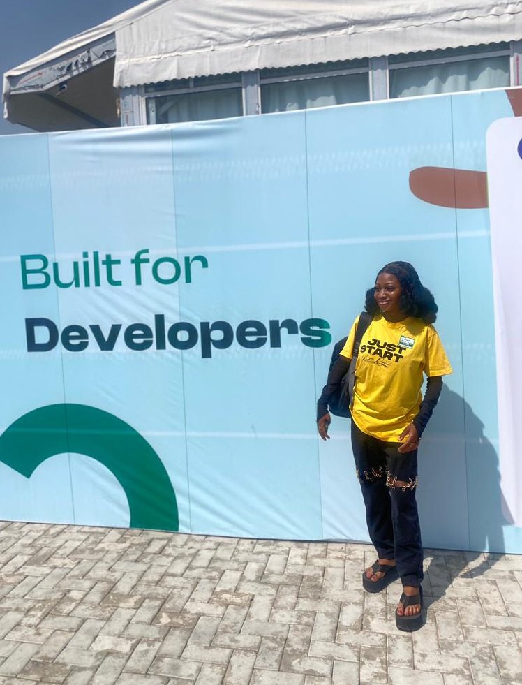 Liz_Logic's tweet image. You&apos;re here, say hi. 👋
#DevFestAbuja #devfest2025