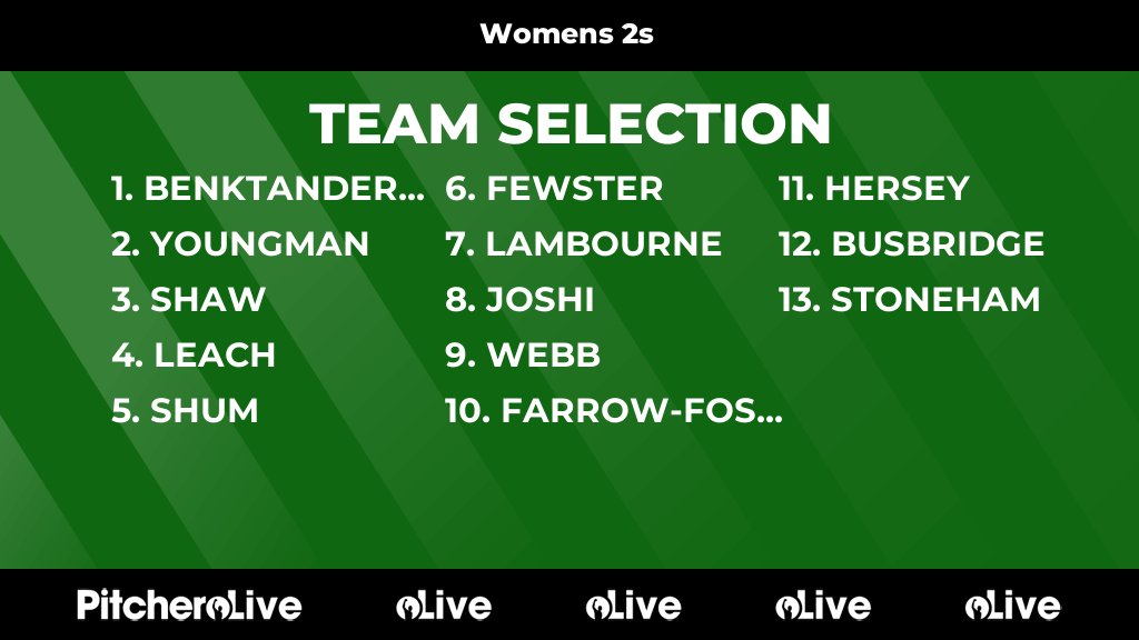 Today's Womens 2s team selection #Pitchero
leweshc.com/teams/99951/ma…