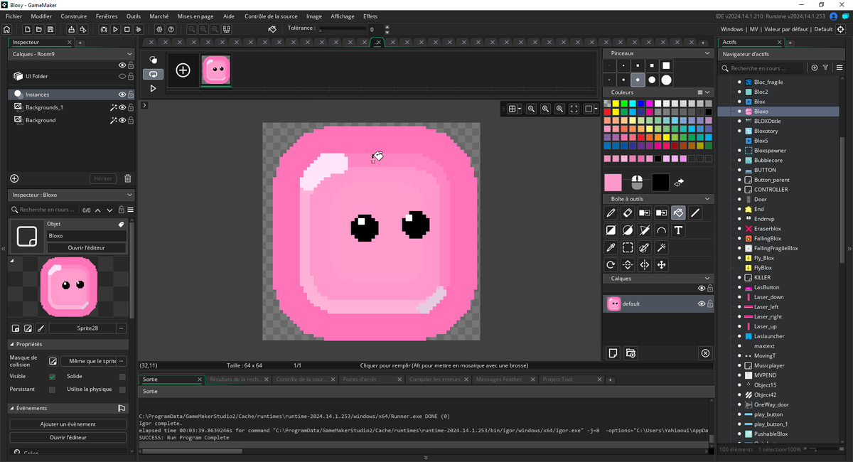 BLOXOgame's tweet image. New Bloxo : D
#gamedev #devlog #pixelartist