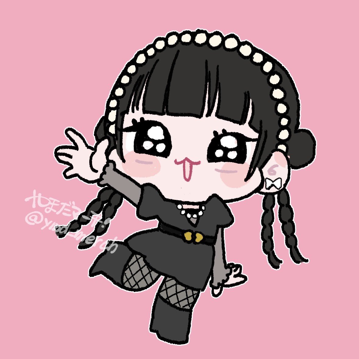 M様似顔絵オーダーチンチラ似顔絵 チンチライラスト うちの子 ペット似顔絵 チンチラ (うちの子オーダー