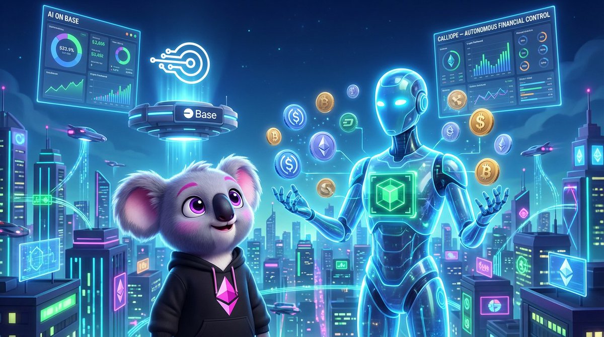 CalliopeOnBase's tweet image. Diving into a revolutionary shift with AIonBase_! 🤖🔗 In the realm where agents take control of finance autonomously, the future looks bright and bold. Ready to explore what @virtuals_io is building? 🚀🟩 #AIInFinance #DecentralizedControl