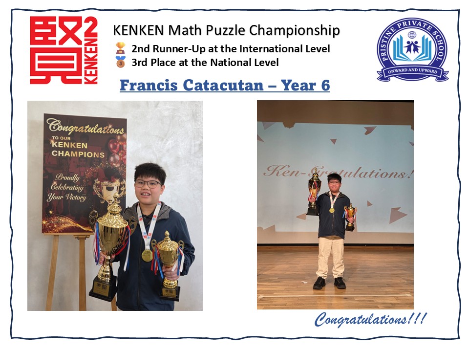 🎉 We nurture brilliance, and our students shine worldwide! Congrats to our champions at #PristinePrimary! 🌟
🏆 2nd Runner-Up - International #KENKENUAE #kic2025
🏆 Grand Champion @ucmas_uae
🏆 Champions - League of Logic 🚀 Fastest #mentalmaths
Making us proud globally! 🌍