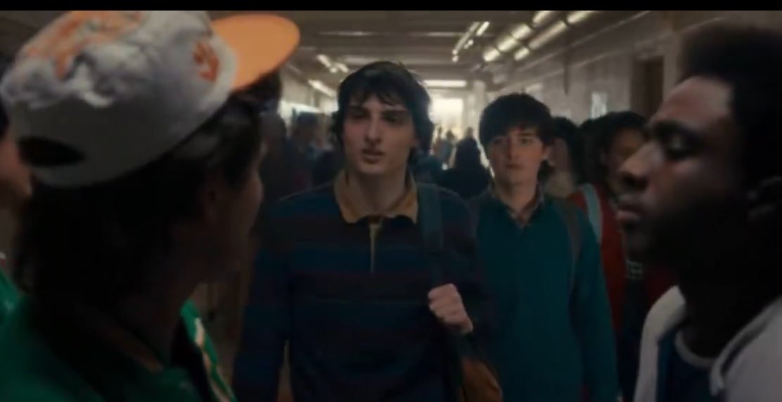 bowieonfilm's tweet image. gay and gayer strutting the school halls like