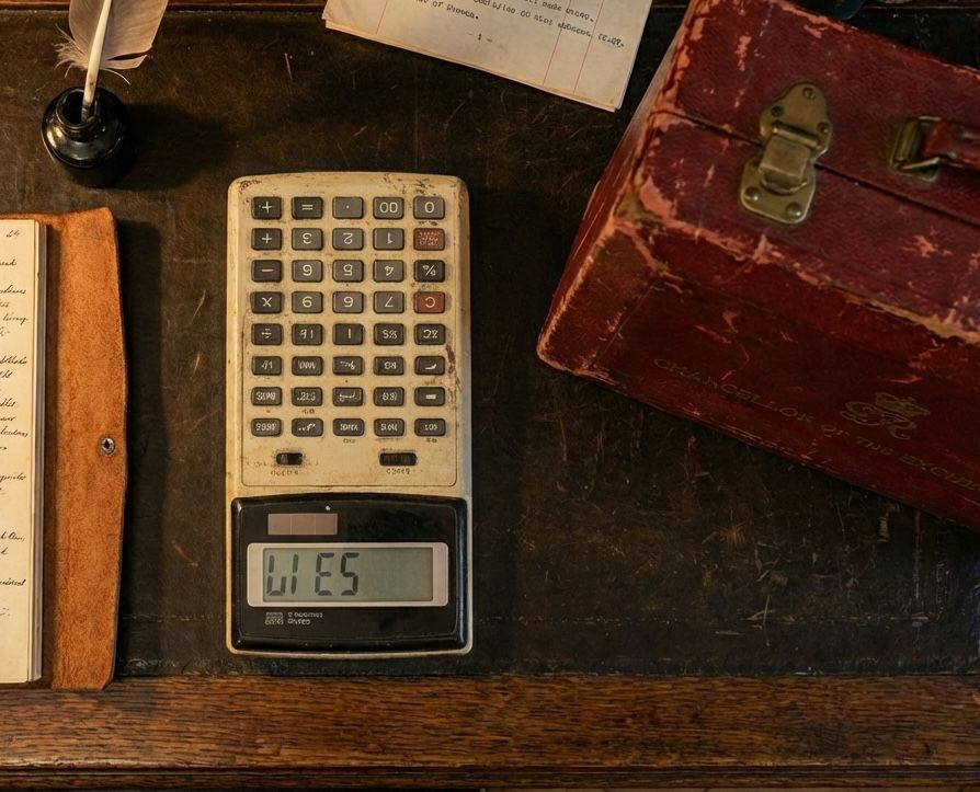 RichyFennell's tweet image. Turns out she just had the calculator upside down #Reeves #Budget2025 #LabourLies