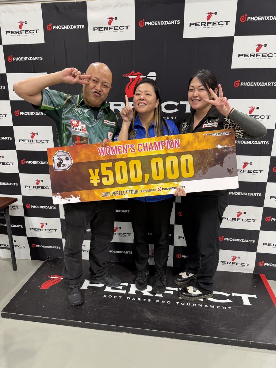 【2025PERFECT 第22戦】
🛡️TEAM  DYNASTY大活躍🛡️

🏆 #清水希世 選手‼︎女子優勝‼︎🏆

🥈 #仁木治 選手‼︎ 男子準優勝‼︎🥈

🥉 #新亜紗子 選手‼︎女子第3位‼︎🥉

#teamDYNASTY