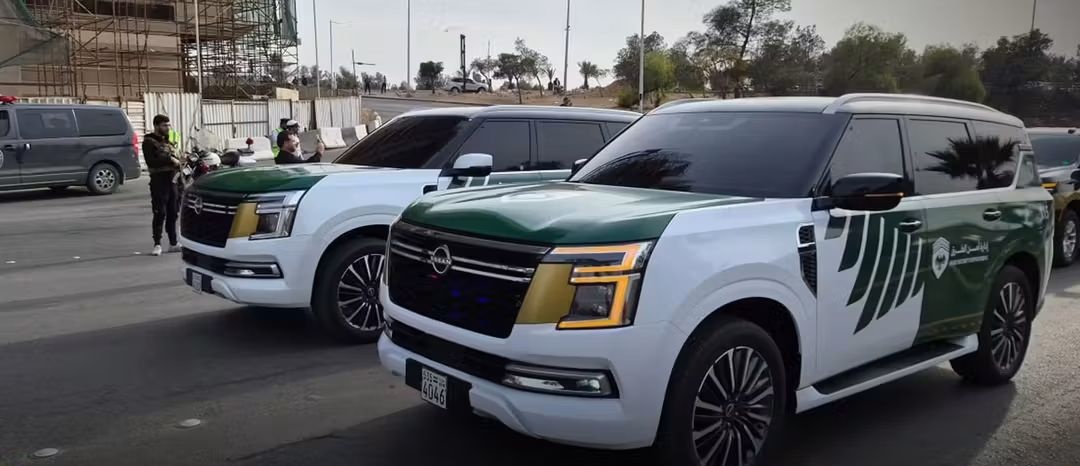 alosh_al1's tweet image. مركبات وزارة الداخلية الجديدة .. 
وانطلاق المسير من مطار المزة 
#سوريا