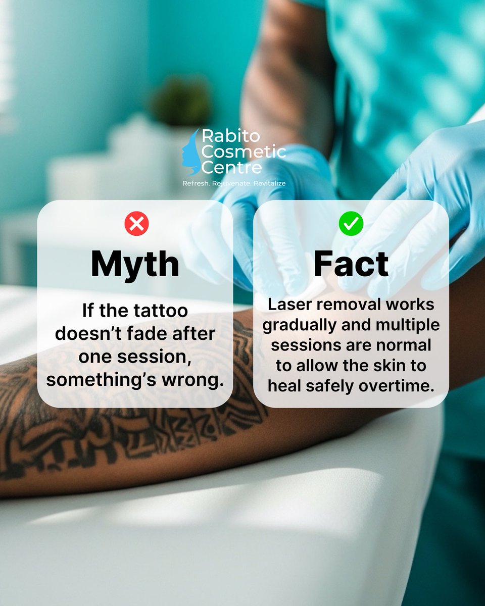 The truth is, fast tattoo removal may put your skin at risk. That’s why RCC uses gradual laser treatment, allowing safe fading across multiple sessions. 

Your skin’s health always comes first.