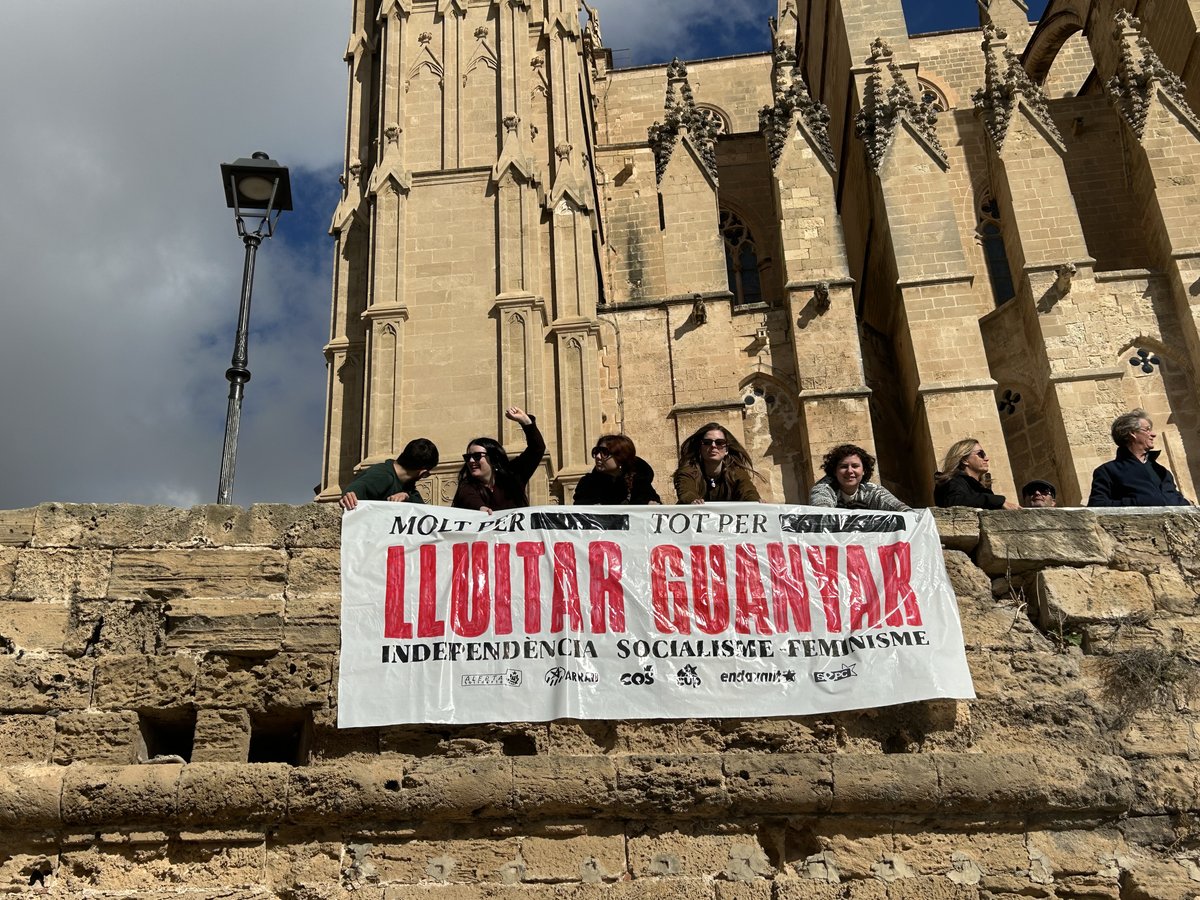 eimallorca's tweet image. 31D | MOLT PER LLUITAR, TOT PER GUANYAR 💥

Avui, l’Esquerra Independentista de Mallorca presentam la convocatòria i actes de la Diada Nacional de Mallorca 2025 amb lema “Molt per lluitar, tot per guanyar: independència, socialisme i feminisme”.