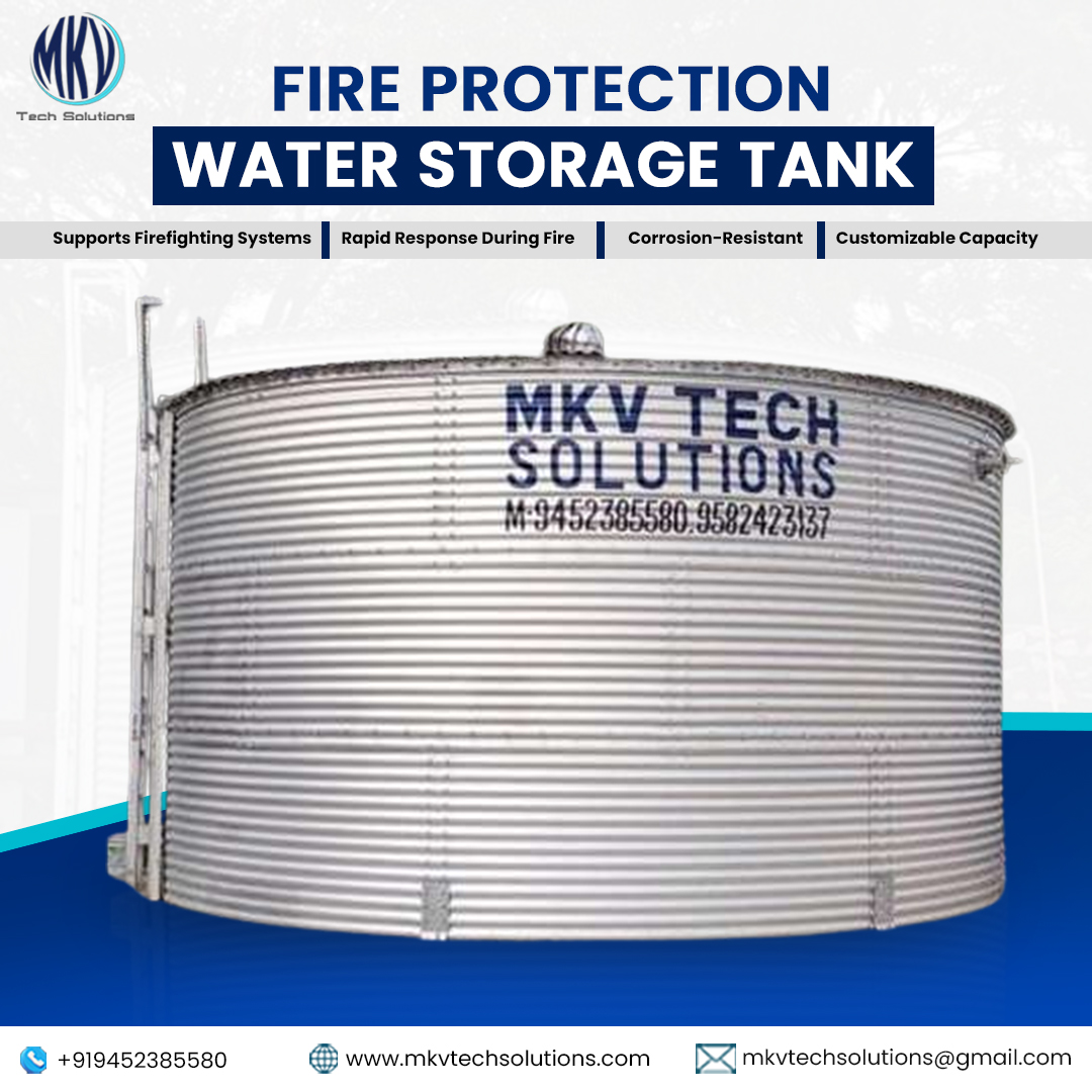 mkv_tech's tweet image. 🔥 Ensure Safety with Reliable Fire Protection Water Storage Tanks! 🔥

📞 +91 9452385580
🌐 mkvtechsolutions.com

#FireSafety #WaterStorageTank #FireProtection #MKVTechSolutions #IndustrialSafety #FireFightingSystem #EmergencyPreparedness #SafetyFirst #CorrosionResistant