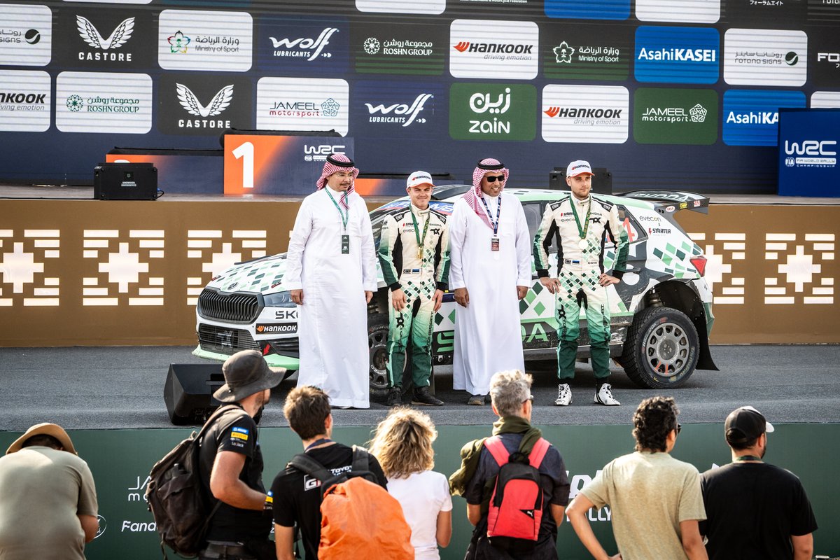 robertvirves's tweet image. 3rd place at WRC2 class.
Thank you, Saudi Arabia 🇸🇦

#STARTER • #Evecon • #Chanz • #Nordauto • #Stilo #WRC #WRC2 #RallySaudiArabia
@toksportwrt
@MotorsportSkoda