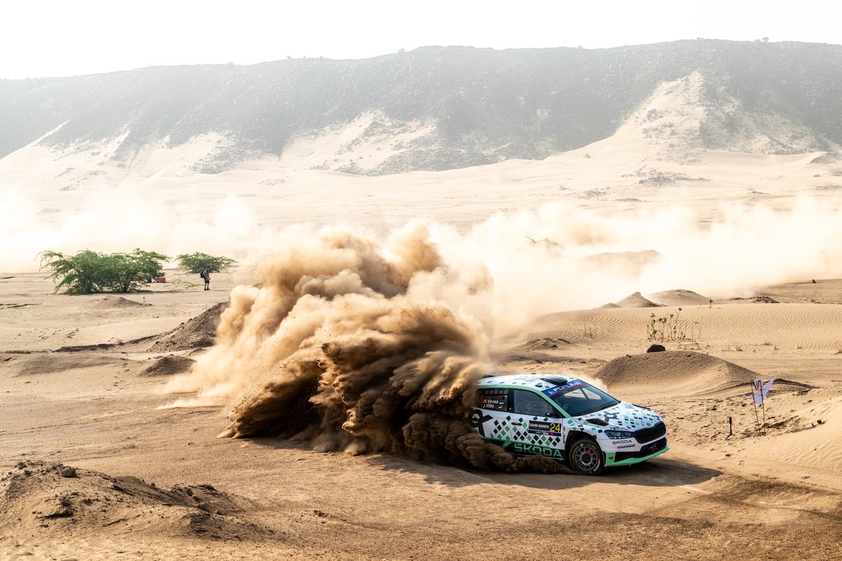 robertvirves's tweet image. 3rd place at WRC2 class.
Thank you, Saudi Arabia 🇸🇦

#STARTER • #Evecon • #Chanz • #Nordauto • #Stilo #WRC #WRC2 #RallySaudiArabia
@toksportwrt
@MotorsportSkoda