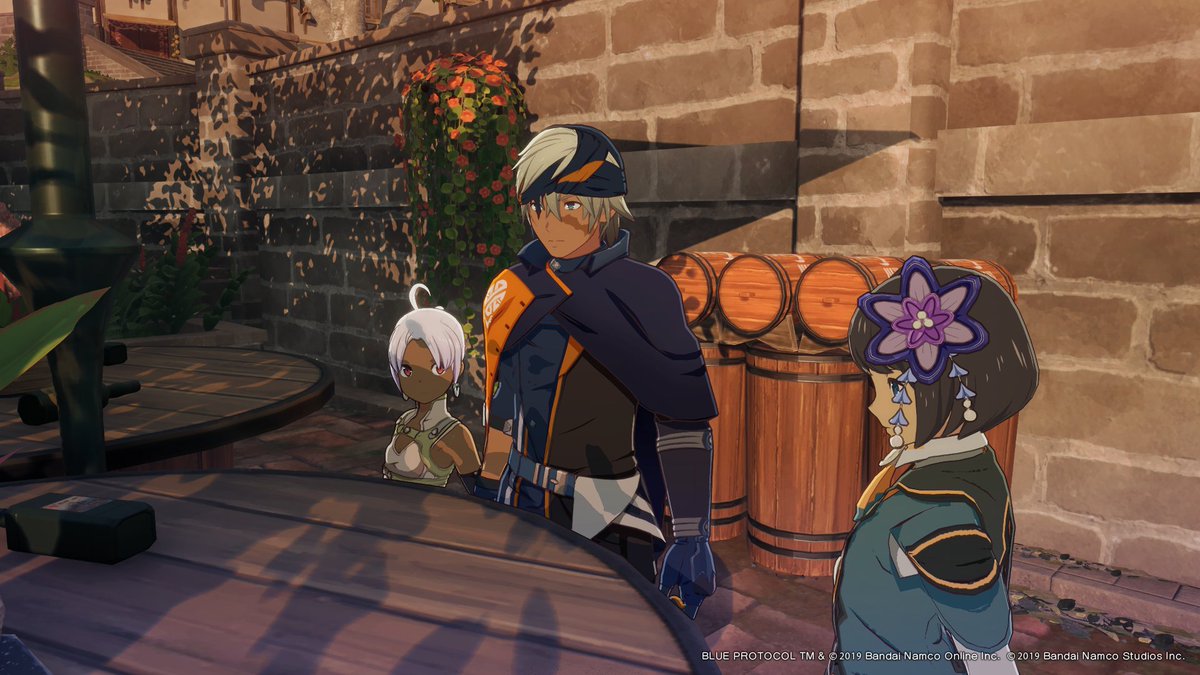 Tomorrow_D's tweet image. #ブルプロ #BLUEPROTOCOL #ブルプロSS
『でっか…』