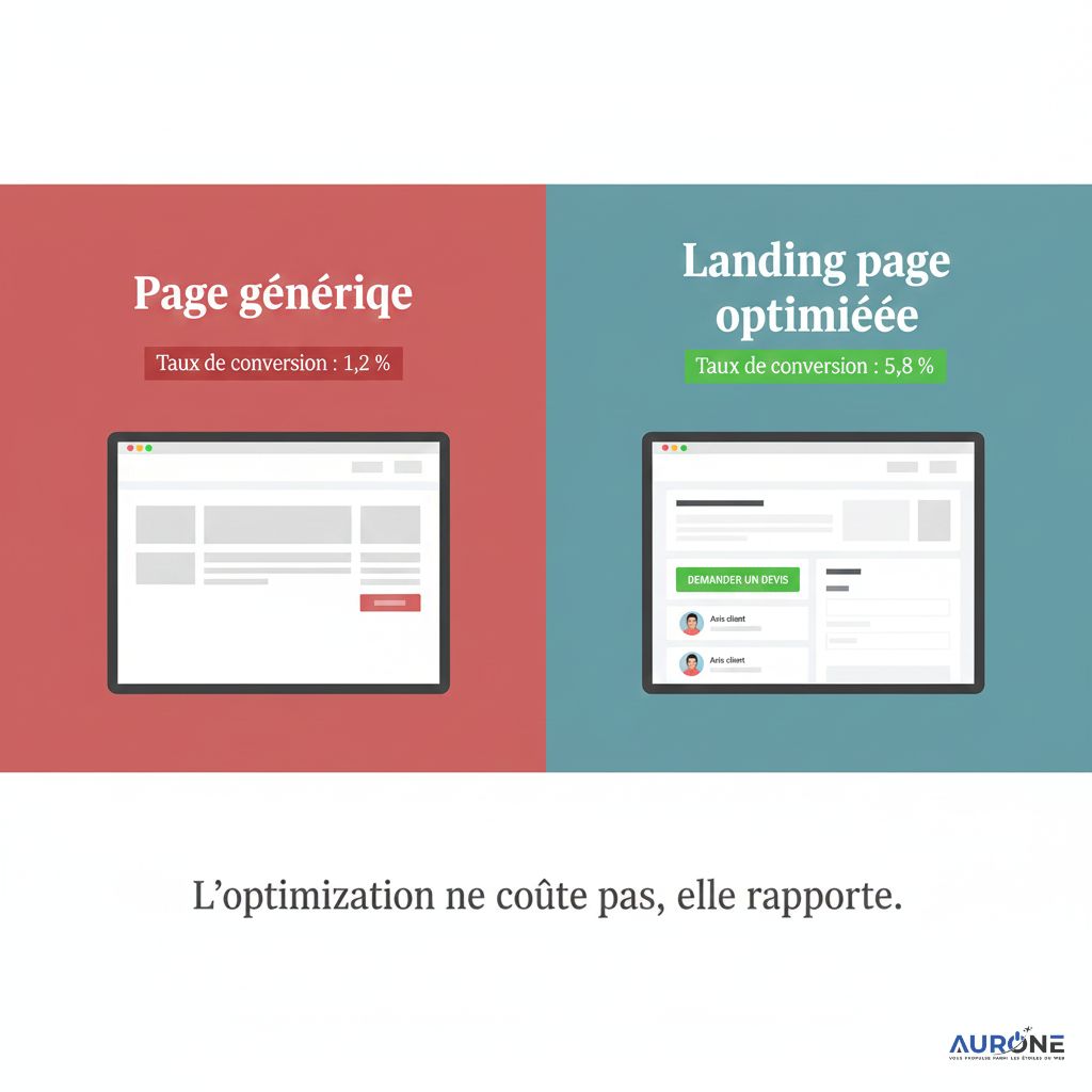 Aurone's tweet image. Stop blaming Google Ads.

Ce ne sont pas vos clics qui coûtent cher…
💸 C’est votre landing page qui ne convertit pas.

👉 aurone.com/marketing-digi…

#GoogleAds #MarketingDigital #Conversion #SEA