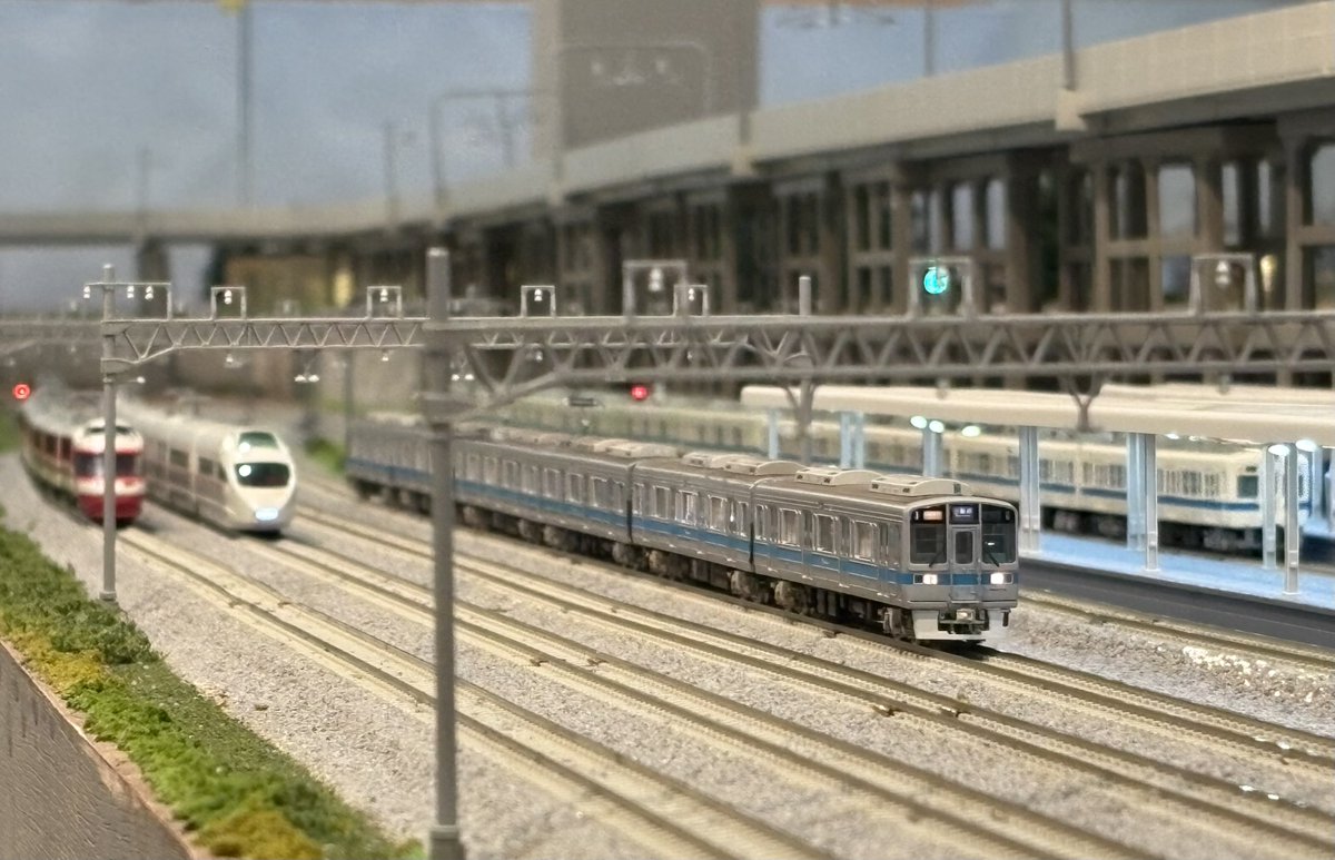 snackrailway's tweet image. KYOはKYOの駅でせの鉄さん主催の小田急運転会でした
どこ見ても小田急関連車しかおらず、大変幸せでございました
主催のせの鉄さん、並びに参加者の皆様ありがとうございました！