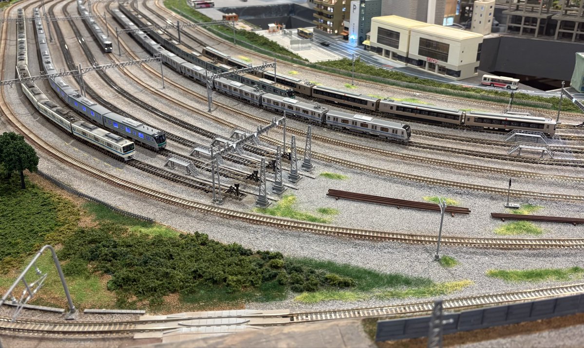 snackrailway's tweet image. KYOはKYOの駅でせの鉄さん主催の小田急運転会でした
どこ見ても小田急関連車しかおらず、大変幸せでございました
主催のせの鉄さん、並びに参加者の皆様ありがとうございました！