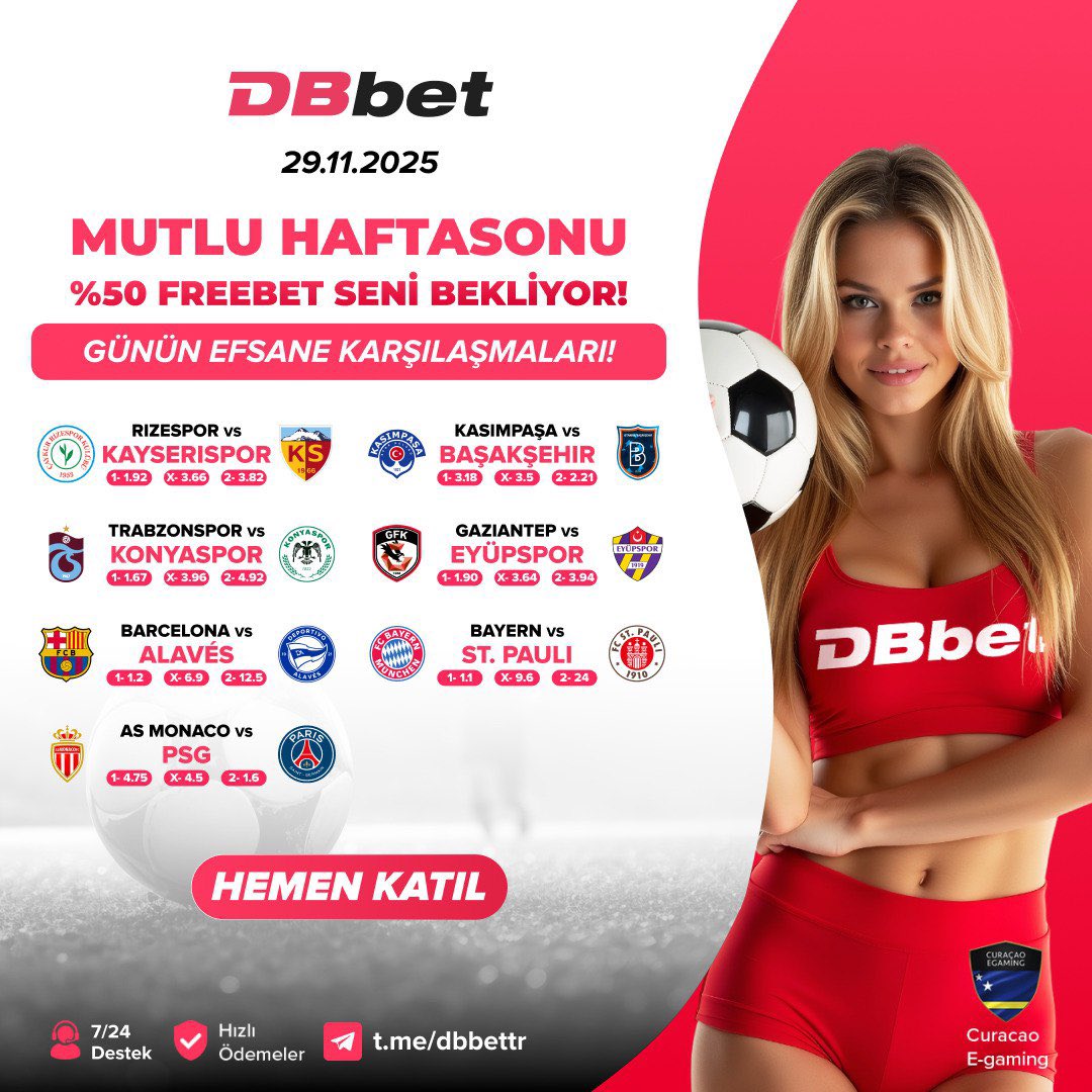 5000 TL’ye kadar FreeBet Dbbet’te seni bekliyor! 

🔵 Trabzonspor 🆚 Konyaspor 🟢

Dbbet Giriş 👉 cropped.link/dbbetbahis 🎁

#TSvKNY #dbbet