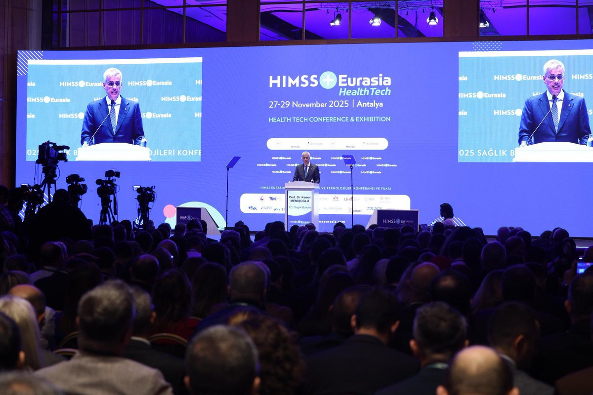 Sağlık Bakanımız Prof. Dr. Kemal Memişoğlu’nun açılışını gerçekleştirdiği HIMSS Eurasia 2025 Sağlık Bilişimi ve Teknolojileri Eğitimi,Konferansı ve Fuarı’na; Müdürümüz Uzm. Dr. Ali Niyazi Kurtcebe, Müdürlüğümüz ve sağlık tesislerinin yöneticilerinden oluşan heyet katılım sağladı.