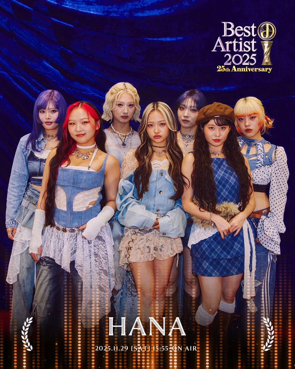 HANAちゃん達が歌う
Blue Jeans。
切ないけど多幸感があるのなんでだろう…
ホント大好き。

#HANA　#BlueJeans
#ベストアーティスト2025