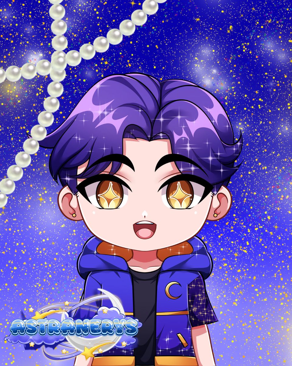 Astranerys_VT's tweet image. 🌌✨ Astranerys — La Voix du Multivers 💙

Voici Astranerys, voyageur astralien né d’une étoile disparue.
Il explore les dimensions, partage des vibes cosmiques
et fait briller sa lumière bleu-cyan dans le GalaxyVerse. 🌠💙
✨ Artwork &amp;amp; Logo par :
👉 @hanahoshisei_ 
#VtuberFR
