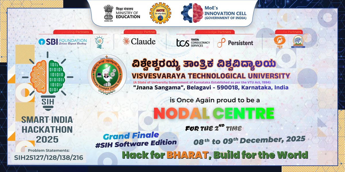 Visvesvaraya Technological University (Official) tweet media