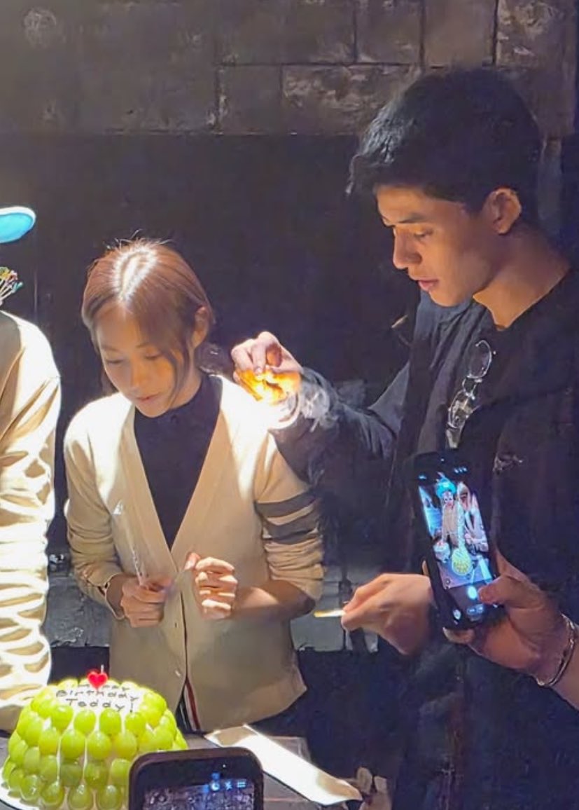 lomon and seulki from teddy jung's instagram post 🎂

#LOMON #로몬