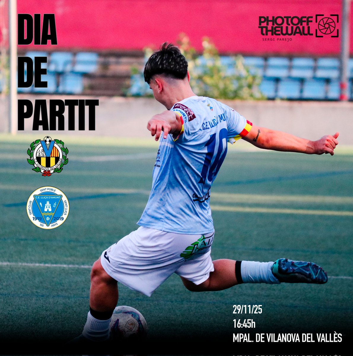 C.F. Vilanova Vallès "B" 🆚 C.E. Lliçà d'Amunt

🗓️ 29/11/2025 - Jornada 11
⌚ 16:45H
🏟️ Mpal. Vilanova del Vallès

#somlliçà🔵⚪