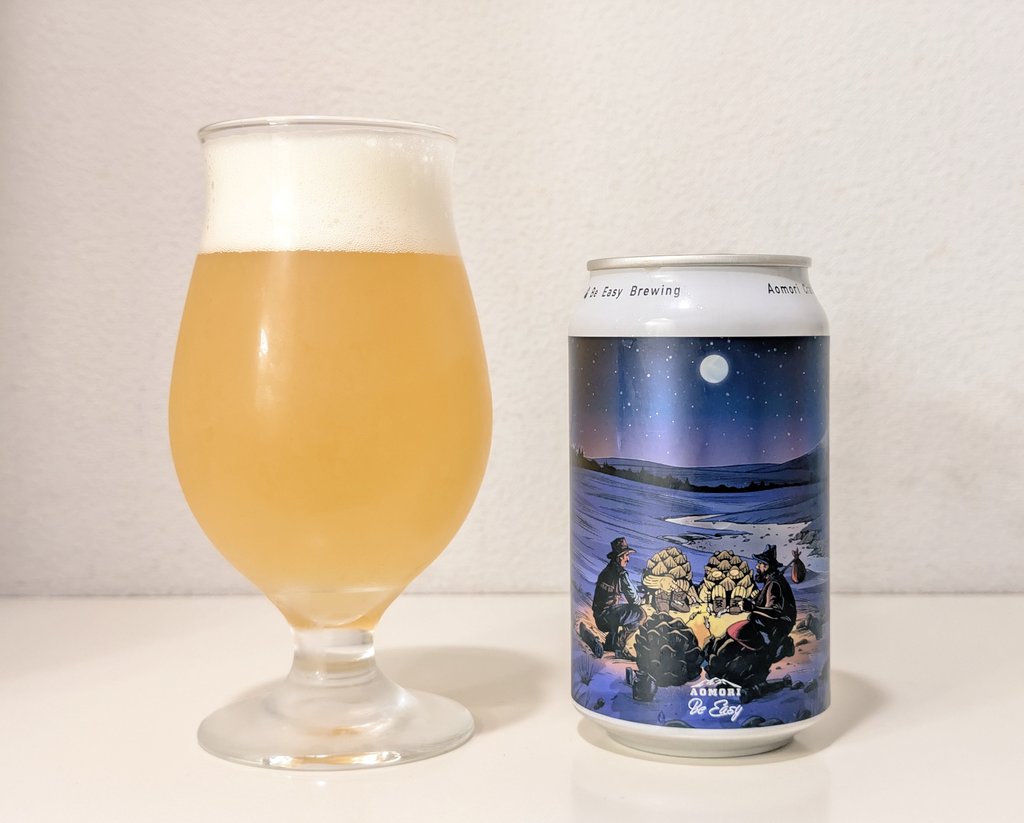 hirataka_toyu's tweet photo. #hopstories2 #BeEasyBrewing × #WestCoastBrewing × #BlackTideBrewing
ヘイジーペールエール。Alc.5%。
オレンジのような柑橘香。パッションフルーツのようなトロピカルな香り。ベリー系の甘い香り。松のような青さ。
苦み控えめ。ややスパイシー。甘さしっかりで飲み応えがある。
#クラフトビール https://t.co/k0j30SiwKv