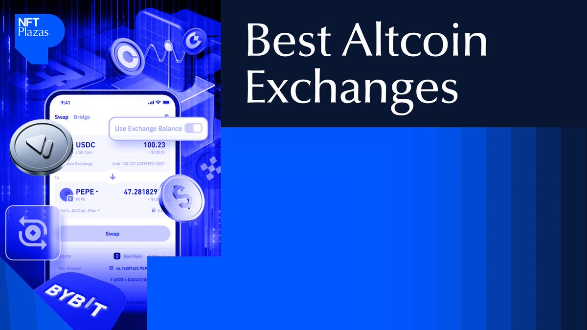 Best Altcoin Exchanges for 2025: Top Platforms for Trading Altcoins dlvr.it/TPX7D8 #AltcoinExchanges #CryptoTrading #Blockchain #Cryptocurrency #InvestSmart