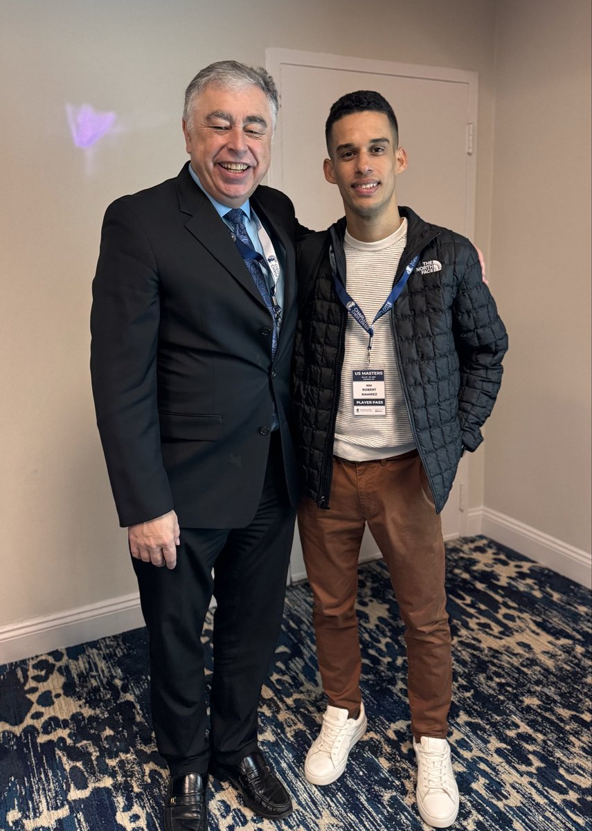 NMRobertRamirez's tweet image. Yes, #chess friends, he is even cooler in person 😎💪