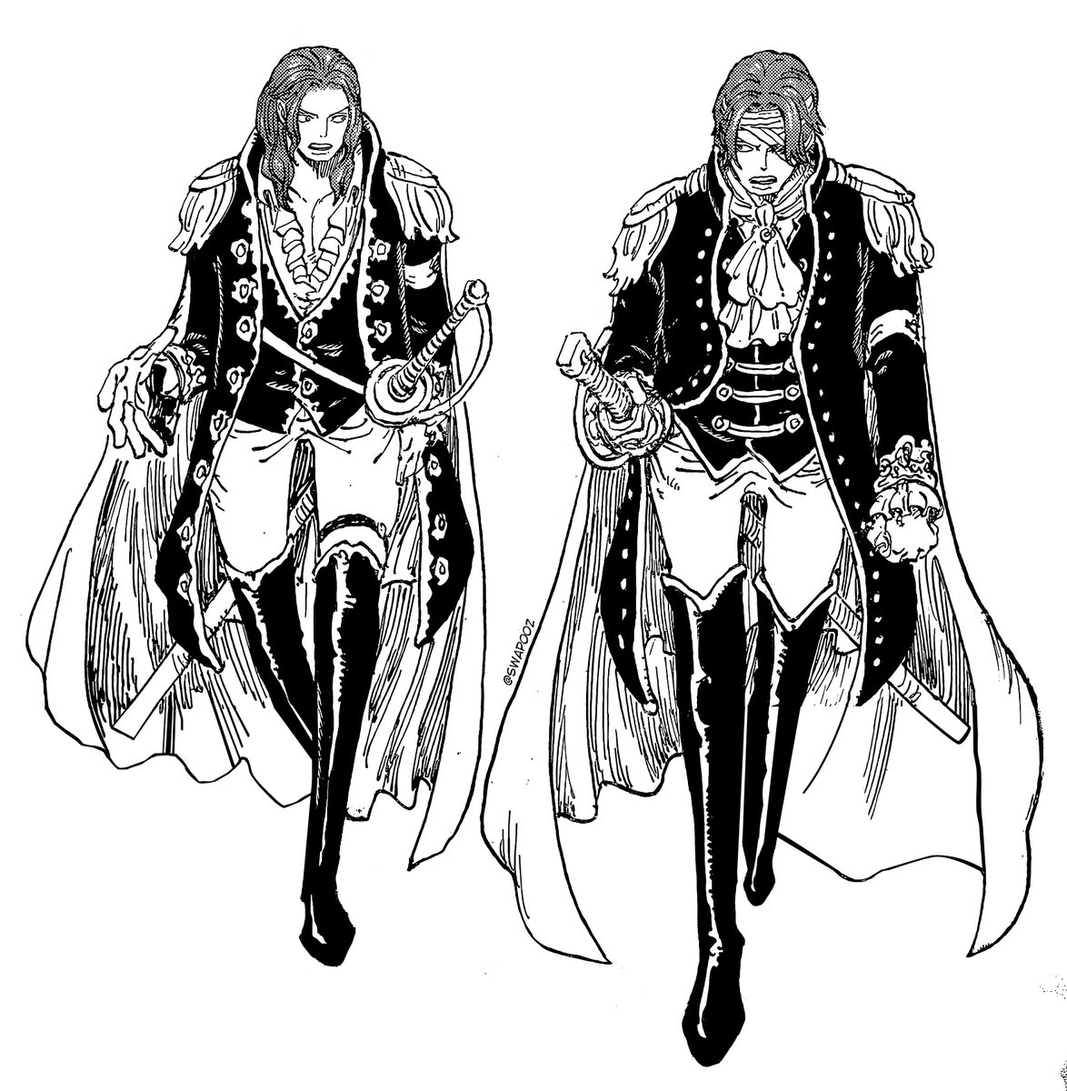 Swapooz's tweet image. #ONEPIECE1167 #حرق_ون_بيس
تبييض القديسين "شامروك" و "شانكس".